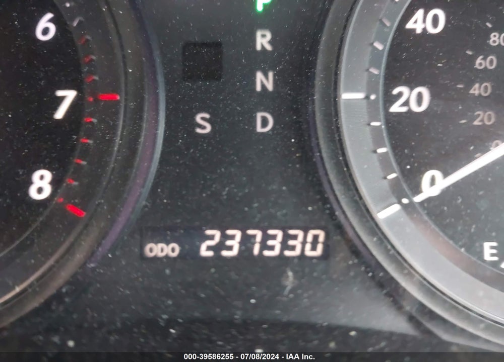 2007 LEXUS ES 350 VIN: JTHBJ46G472105588