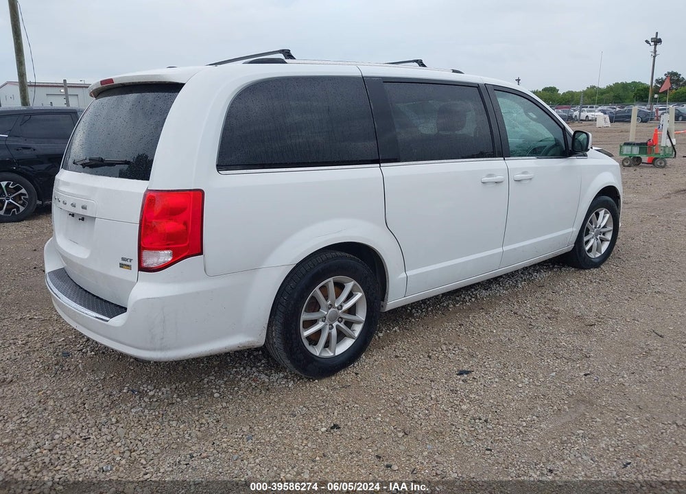 2018 DODGE GRAND CARAVAN SXT VIN: 2C4RDGCG0JR249256