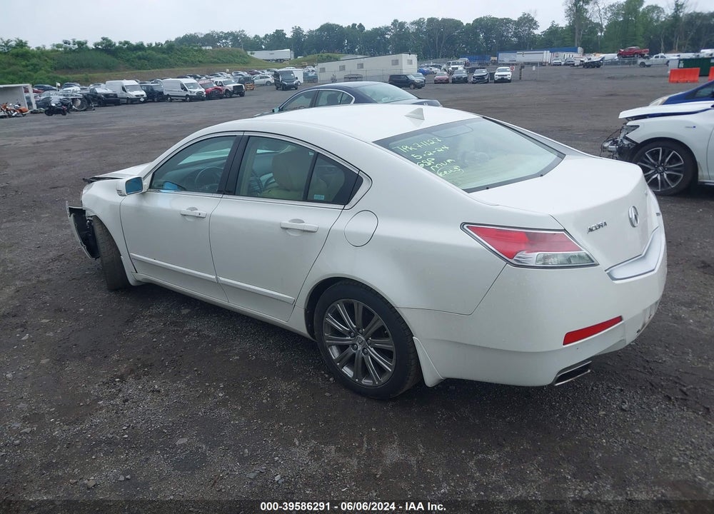 2009 ACURA TL VIN: 19UUA86259A001241