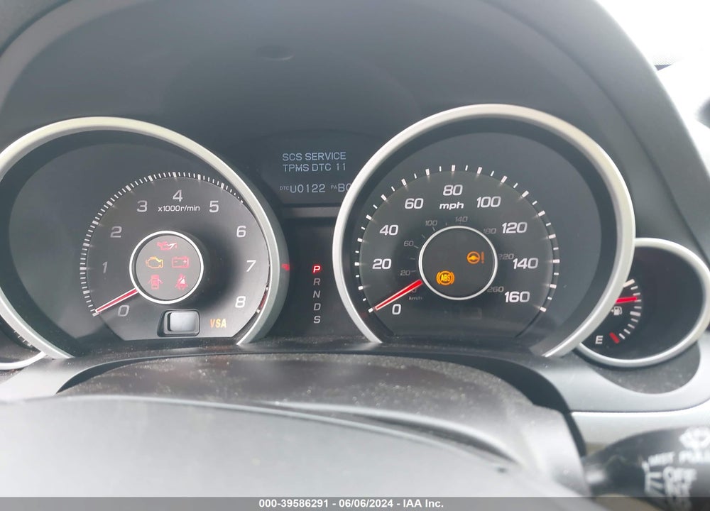 2009 ACURA TL VIN: 19UUA86259A001241