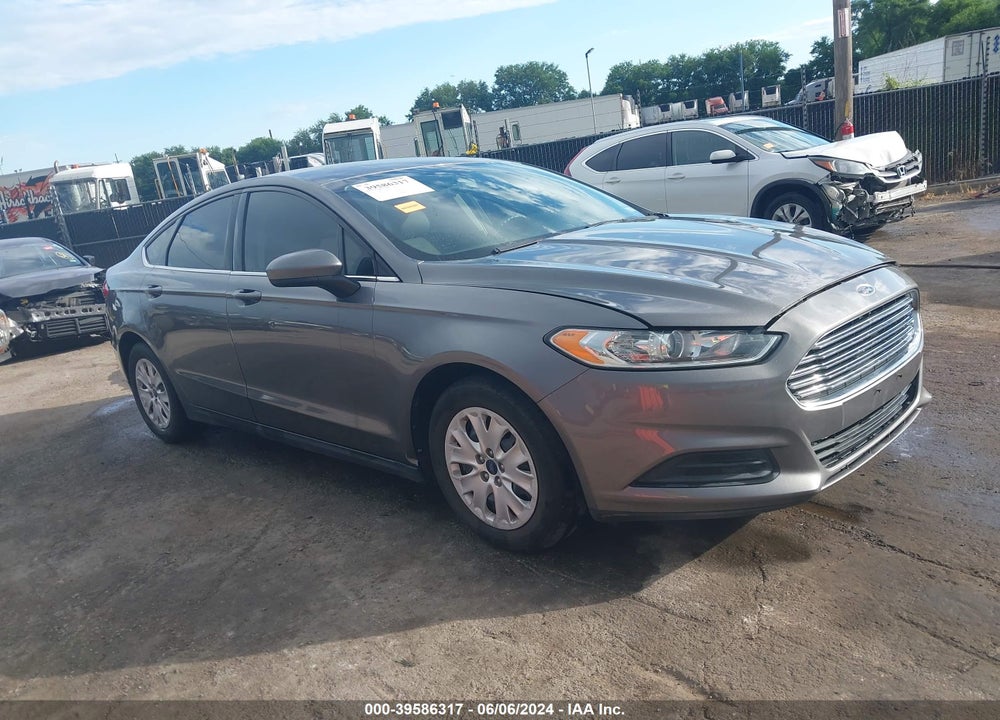 2013 FORD FUSION S VIN: 3FA6P0G74DR286505