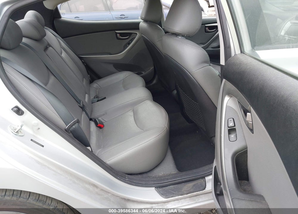 2012 HYUNDAI ELANTRA LIMITED VIN: 5NPDH4AE5CH102171