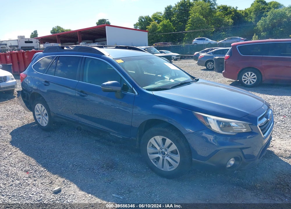 2019 SUBARU OUTBACK 2.5I PREMIUM VIN: 4S4BSAFC6K3324223