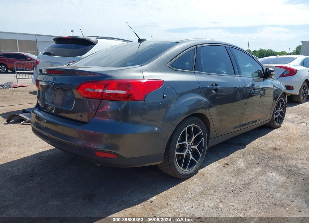 2018 FORD FOCUS SEL VIN: 1FADP3H25JL236041