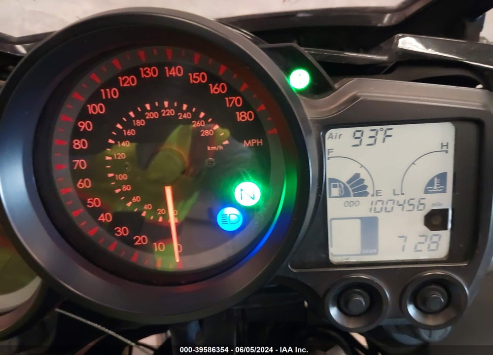 2008 YAMAHA FJR1300 A VIN: JYARP15Y58A000763