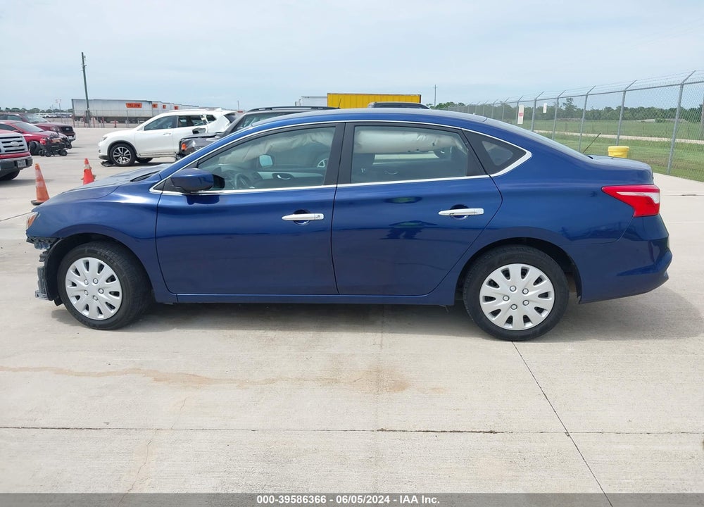 2019 NISSAN SENTRA S VIN: 3N1AB7AP7KY316140