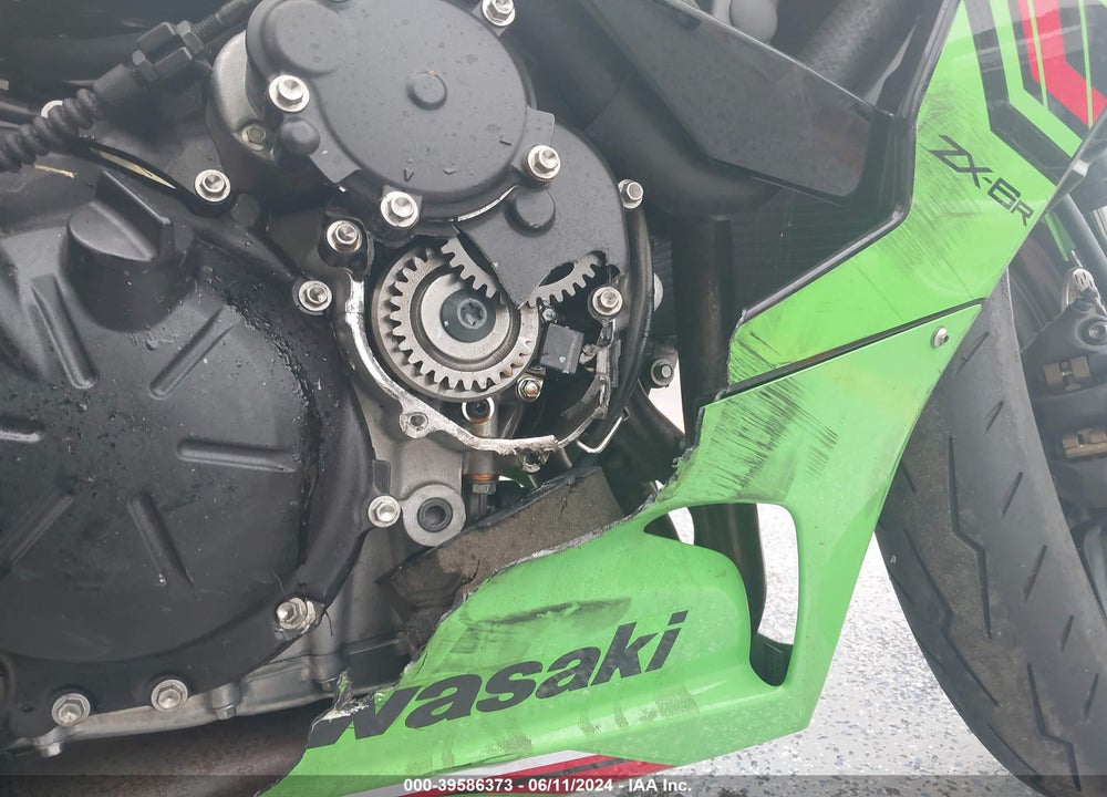 2024 KAWASAKI ZX636 K VIN: JKBZXJJ18RA004259