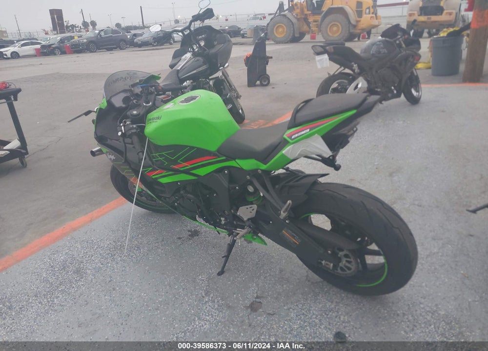 2024 KAWASAKI ZX636 K VIN: JKBZXJJ18RA004259