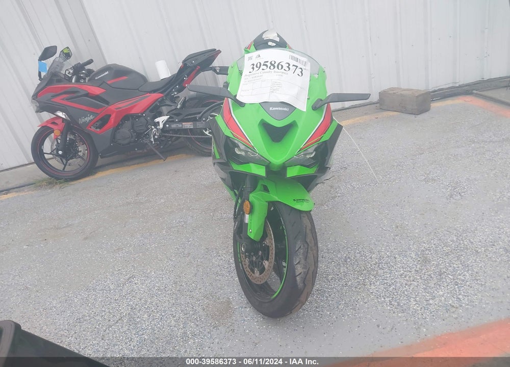 2024 KAWASAKI ZX636 K VIN: JKBZXJJ18RA004259