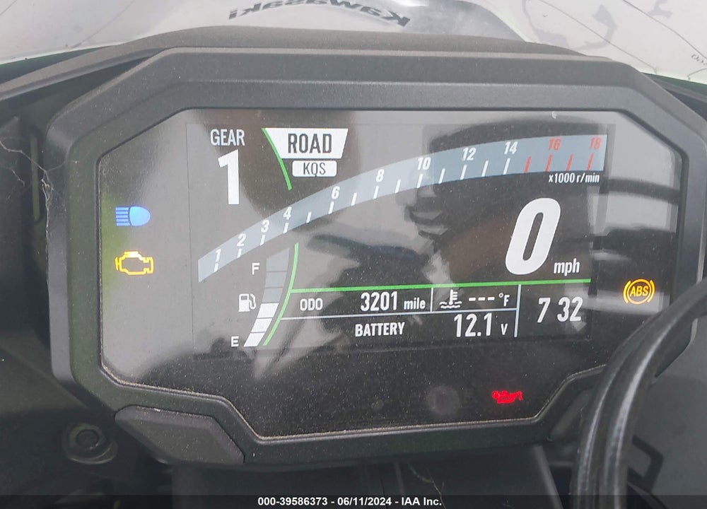 2024 KAWASAKI ZX636 K VIN: JKBZXJJ18RA004259