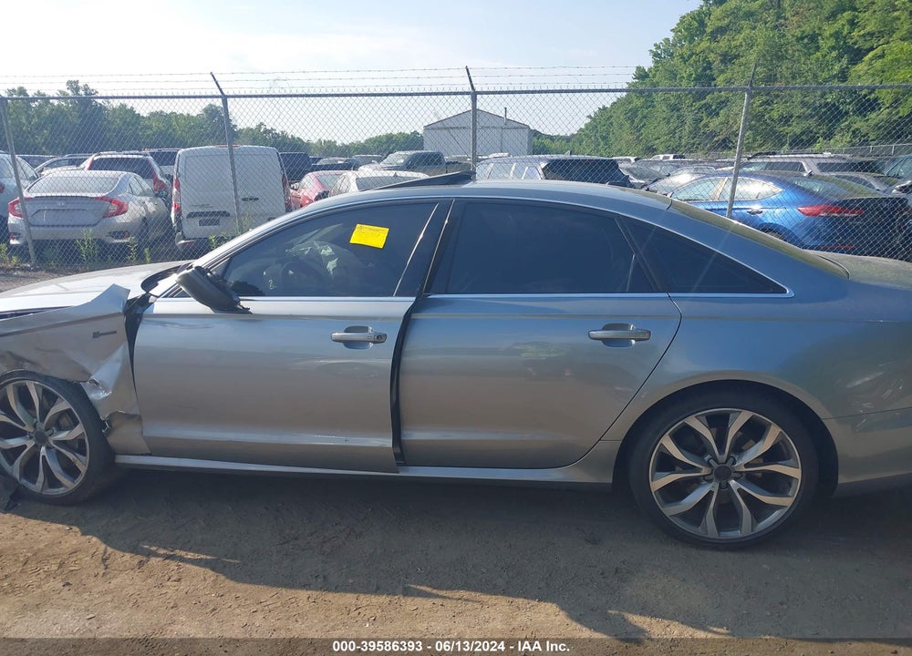2013 AUDI A6 3.0T PREMIUM VIN: WAUHGAFC7DN151669