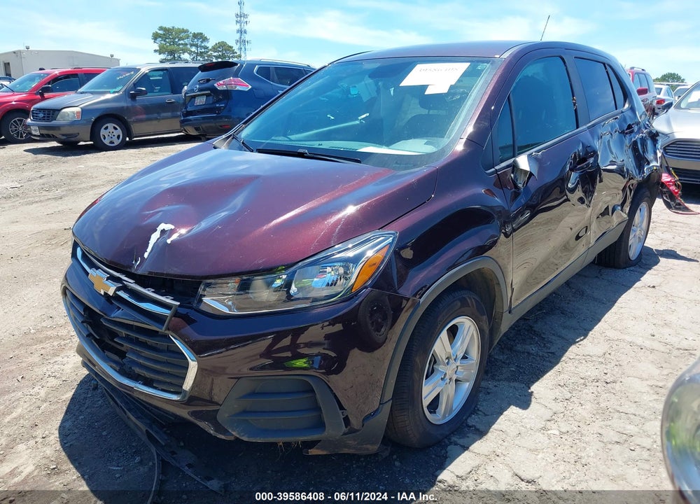 2020 CHEVROLET TRAX FWD LS VIN: KL7CJKSB8LB348719