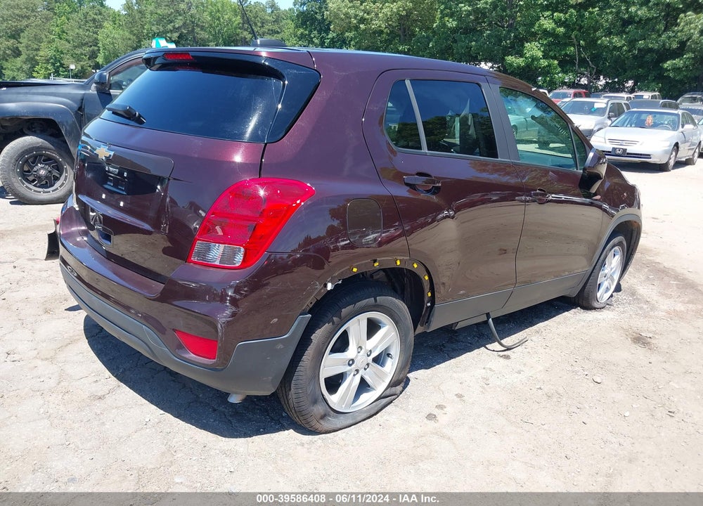 2020 CHEVROLET TRAX FWD LS VIN: KL7CJKSB8LB348719