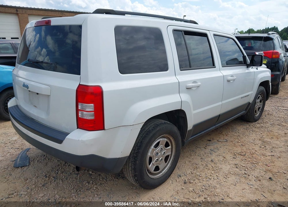 2015 JEEP PATRIOT SPORT VIN: 1C4NJPBB0FD107318