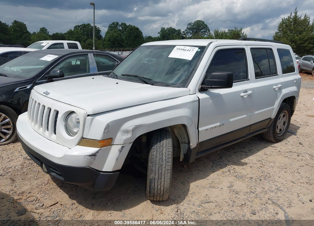 2015 JEEP PATRIOT SPORT VIN: 1C4NJPBB0FD107318
