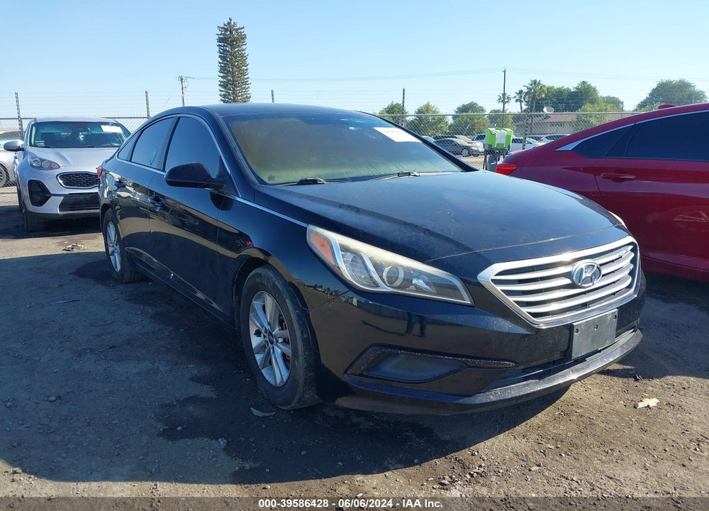 2016 HYUNDAI SONATA SE VIN: 5NPE24AFXGH383758