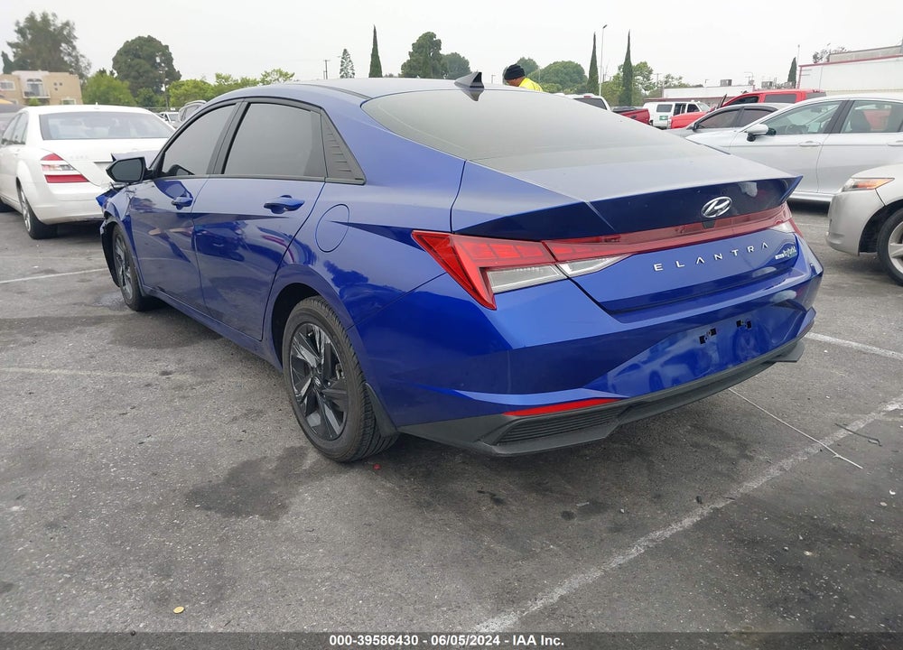 2023 HYUNDAI ELANTRA HYBRID BLUE VIN: KMHLM4AJ3PU059901