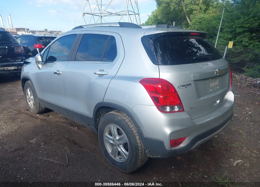 2017 CHEVROLET TRAX LT VIN: 3GNCJLSB8HL256712