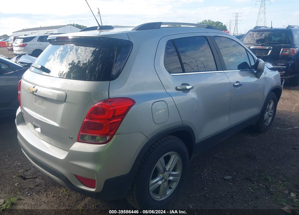 2017 CHEVROLET TRAX LT VIN: 3GNCJLSB8HL256712