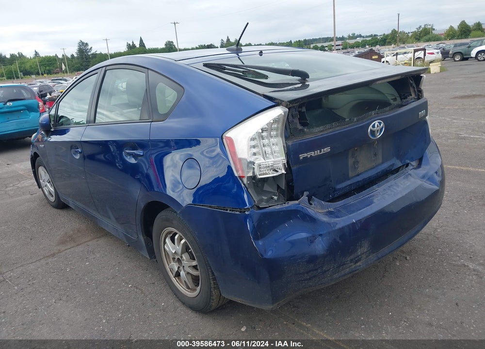 2010 TOYOTA PRIUS III VIN: JTDKN3DU5A0060608