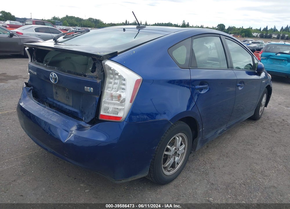 2010 TOYOTA PRIUS III VIN: JTDKN3DU5A0060608