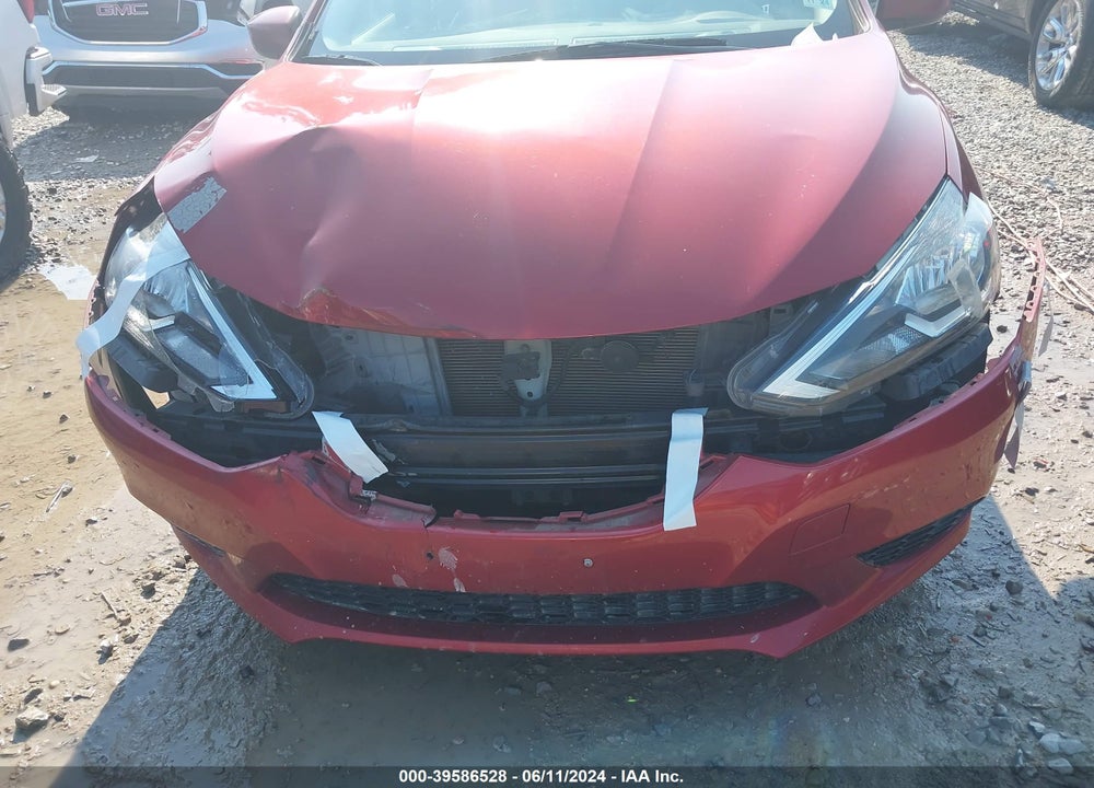 2017 NISSAN SENTRA SV VIN: 3N1AB7AP7HL641313