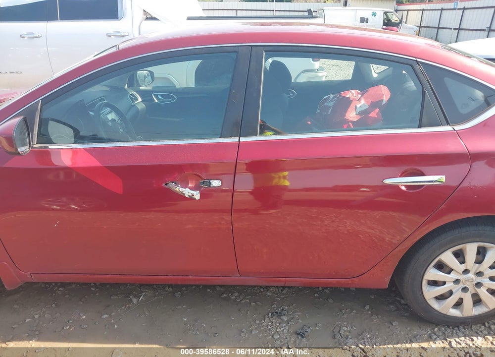 2017 NISSAN SENTRA SV VIN: 3N1AB7AP7HL641313