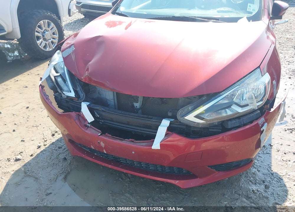 2017 NISSAN SENTRA SV VIN: 3N1AB7AP7HL641313