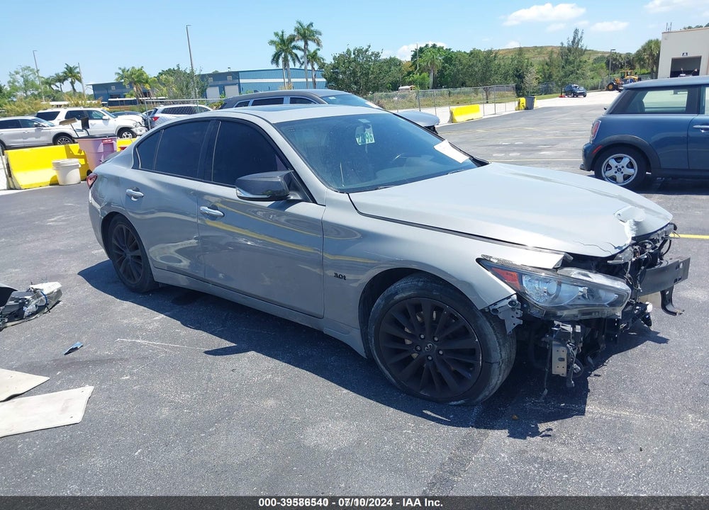 2018 INFINITI Q50 3.0T LUXE VIN: JN1EV7AP3JM351851