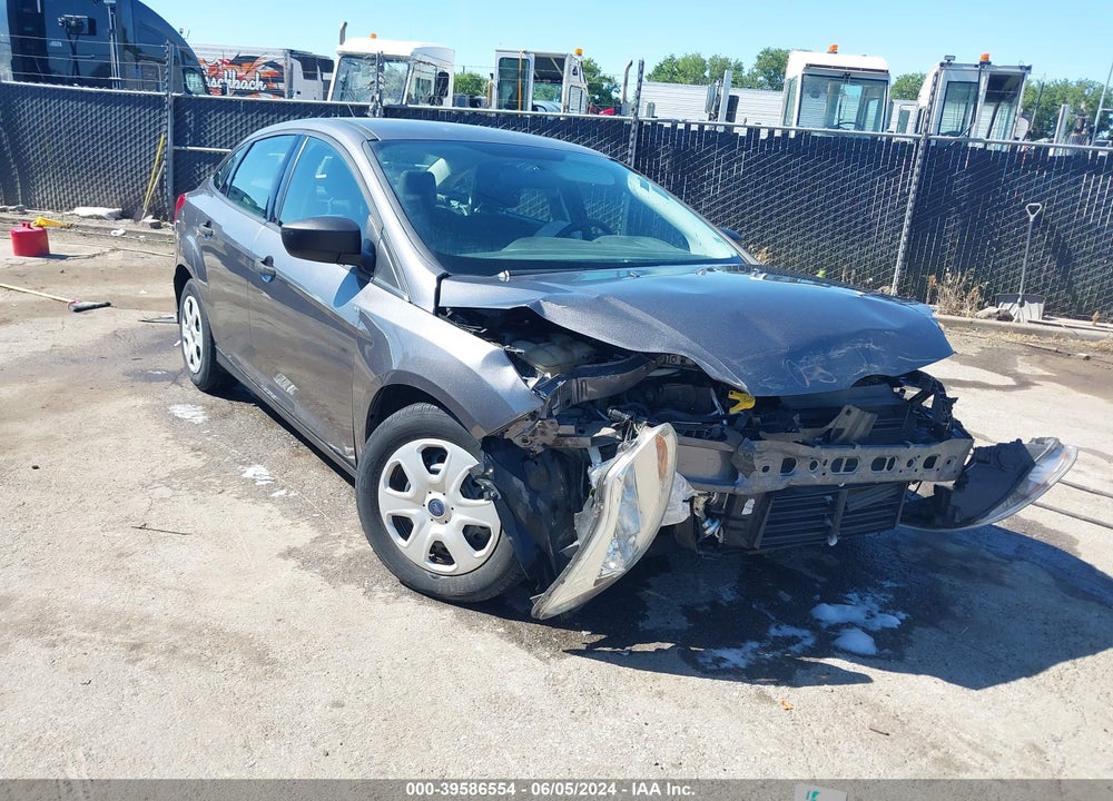 2013 FORD FOCUS S VIN: 1FADP3E22DL381546