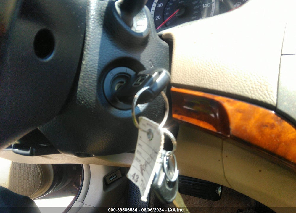 2009 HONDA ACCORD 2.4 EX-L VIN: 1HGCP26869A020103
