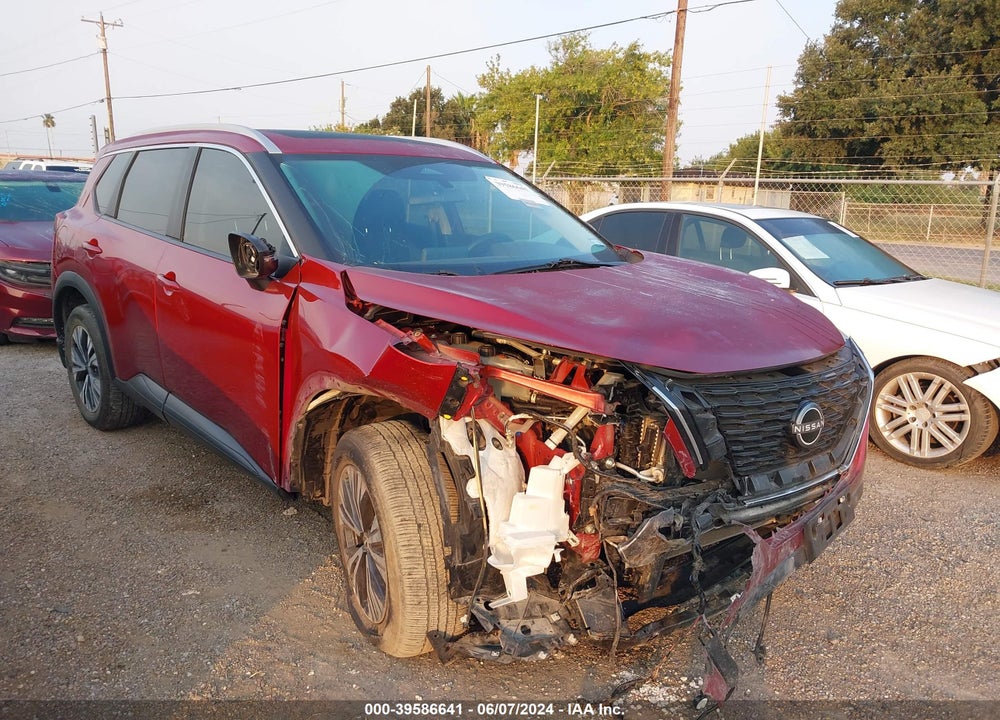 2022 NISSAN ROGUE SV FWD VIN: 5N1BT3BA7NC726852