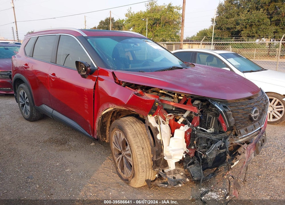 2022 NISSAN ROGUE SV FWD VIN: 5N1BT3BA7NC726852