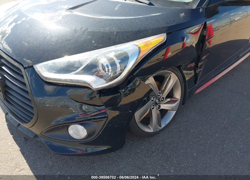 2014 HYUNDAI VELOSTER TURBO R-SPEC VIN: KMHTC6AE8EU198596