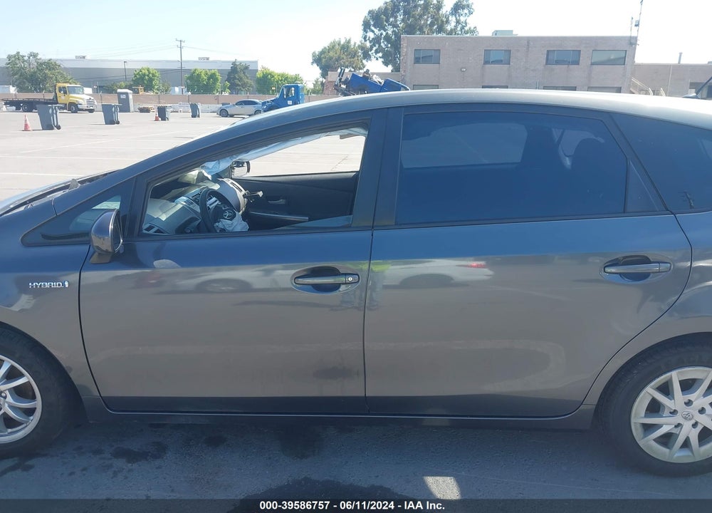 2012 TOYOTA PRIUS V TWO VIN: JTDZN3EU2C3070429
