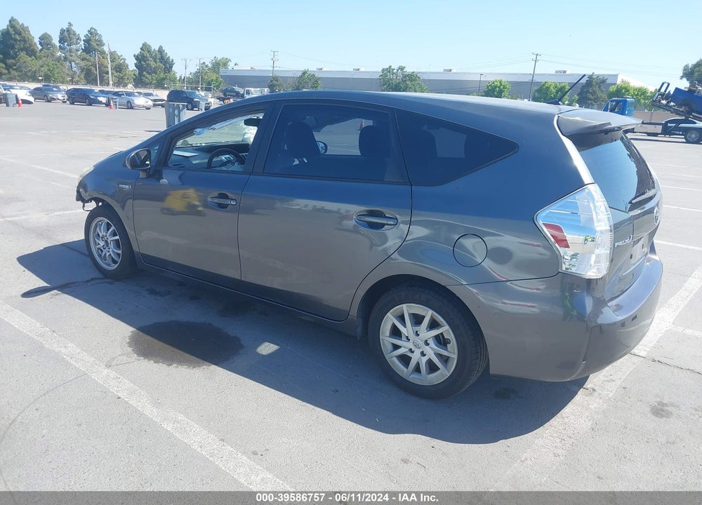 2012 TOYOTA PRIUS V TWO VIN: JTDZN3EU2C3070429