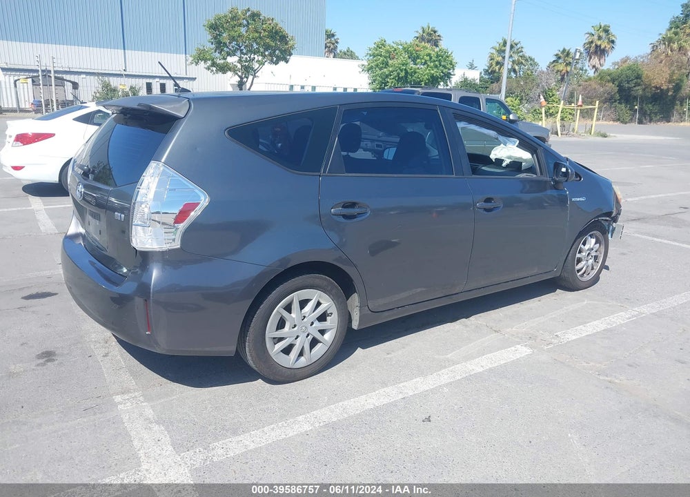 2012 TOYOTA PRIUS V TWO VIN: JTDZN3EU2C3070429