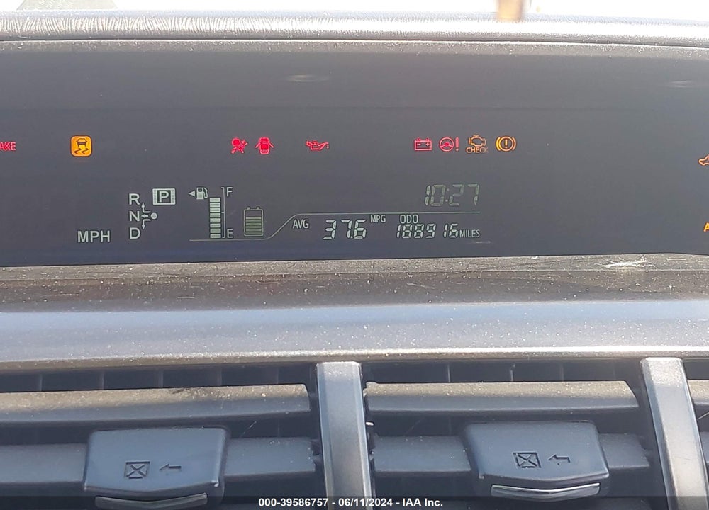 2012 TOYOTA PRIUS V TWO VIN: JTDZN3EU2C3070429