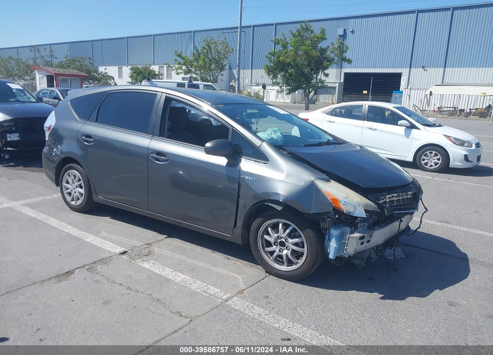 2012 TOYOTA PRIUS V TWO VIN: JTDZN3EU2C3070429
