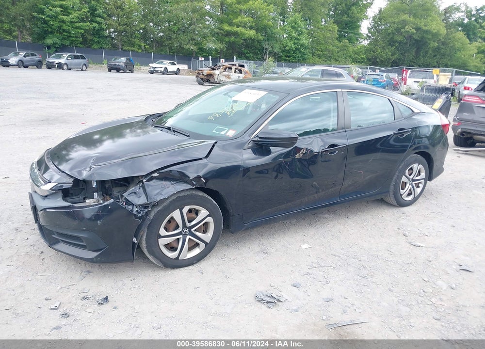 2016 HONDA CIVIC LX VIN: 19XFC2F56GE233396