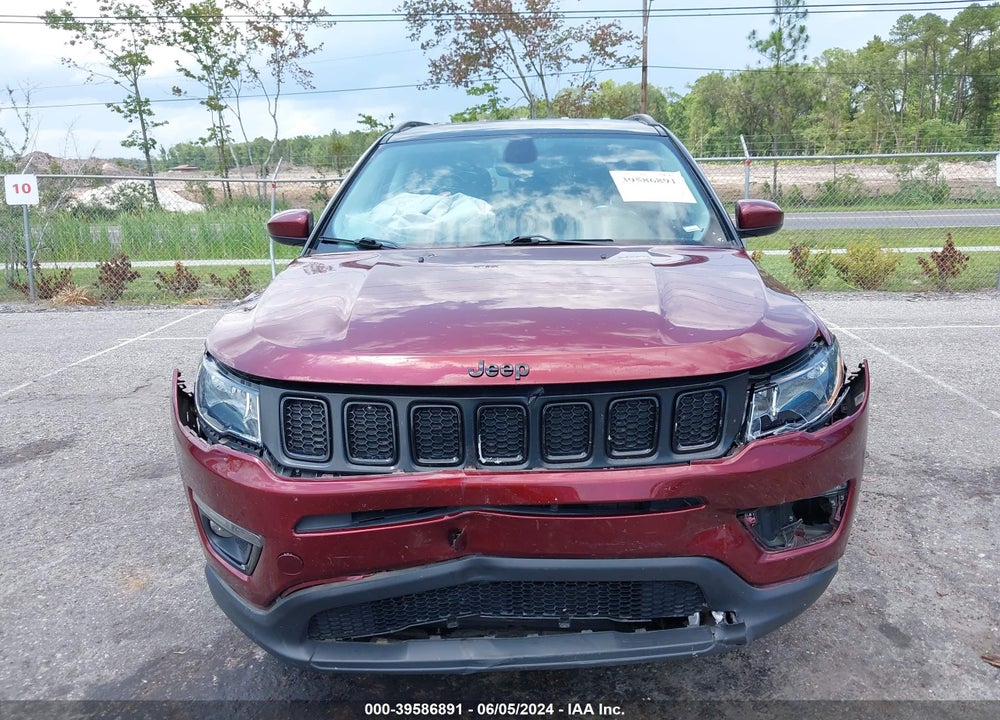 2021 JEEP COMPASS ALTITUDE FWD VIN: 3C4NJCBB3MT603844