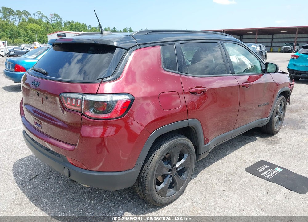 2021 JEEP COMPASS ALTITUDE FWD VIN: 3C4NJCBB3MT603844
