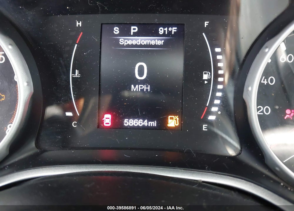 2021 JEEP COMPASS ALTITUDE FWD VIN: 3C4NJCBB3MT603844