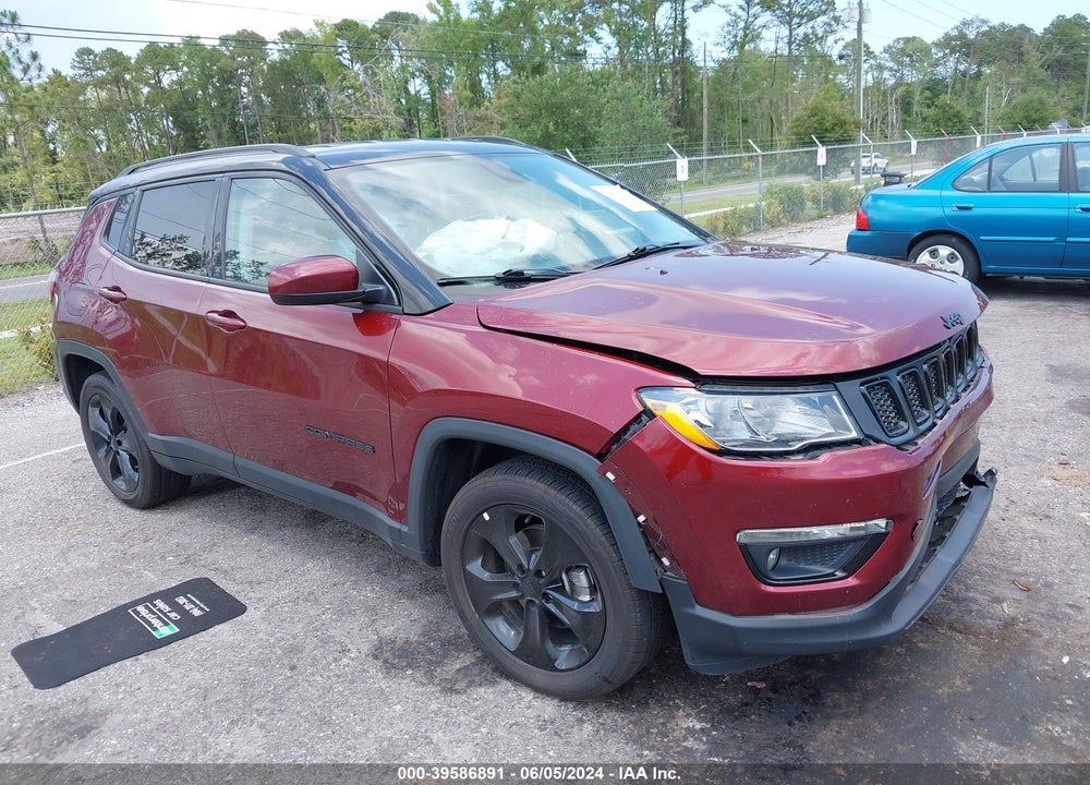 2021 JEEP COMPASS ALTITUDE FWD VIN: 3C4NJCBB3MT603844