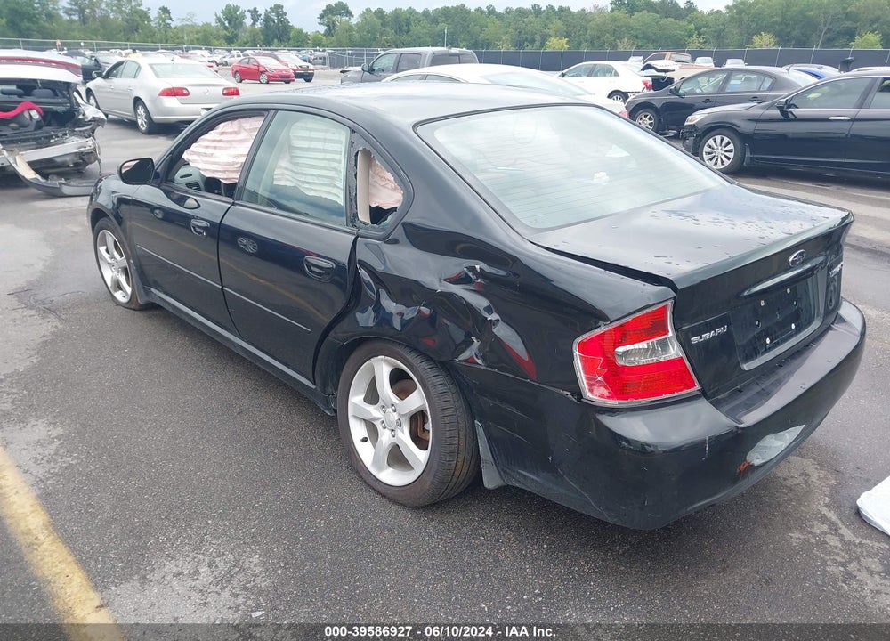 2007 SUBARU LEGACY 2.5I VIN: 4S3BL616477212083