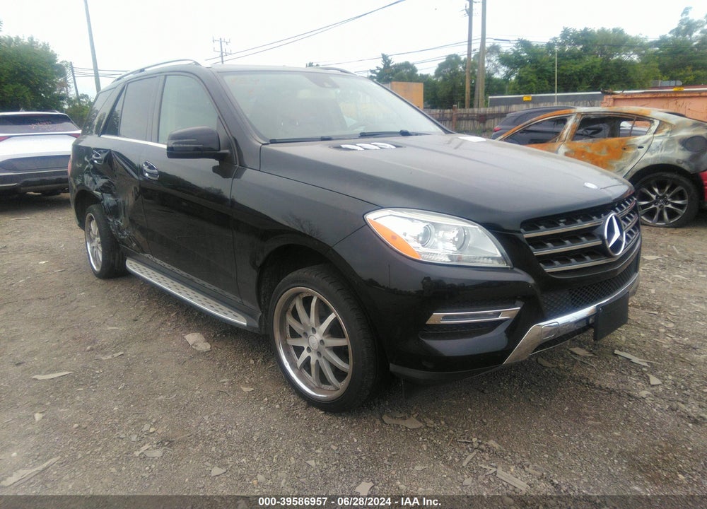 2013 MERCEDES-BENZ ML 350 4MATIC VIN: 4JGDA5HB2DA234699