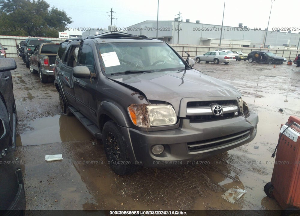 2006 TOYOTA SEQUOIA LIMITED V8 VIN: 5TDZT38A16S282717
