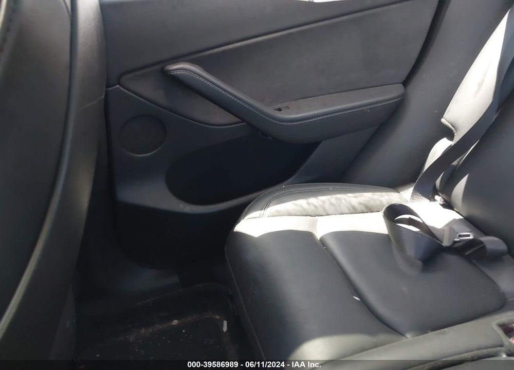 2021 TESLA MODEL Y LONG RANGE DUAL MOTOR ALL-WHEEL DRIVE VIN: 5YJYGAEEXMF117407