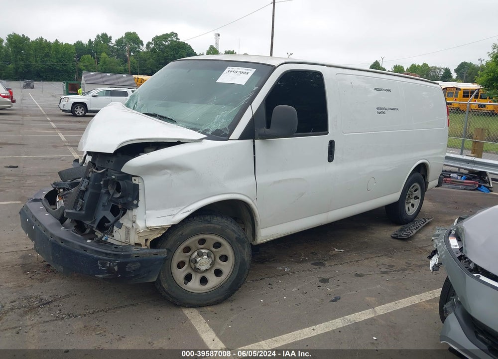 2014 CHEVROLET EXPRESS 1500 WORK VAN VIN: 1GCSGAFX6E1147326
