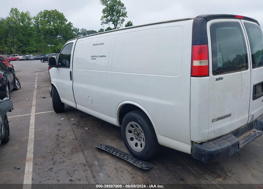 2014 CHEVROLET EXPRESS 1500 WORK VAN VIN: 1GCSGAFX6E1147326